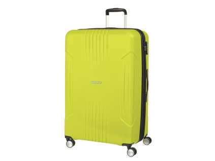 American Tourister TRACKLITE SPINNER 78 EXP L - SUNNY LIME + LED svítilna