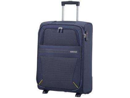 American Tourister SUMMER VOYAGER UPRIGHT 55 S - MIDNIGHT BLUE + LED svítilna