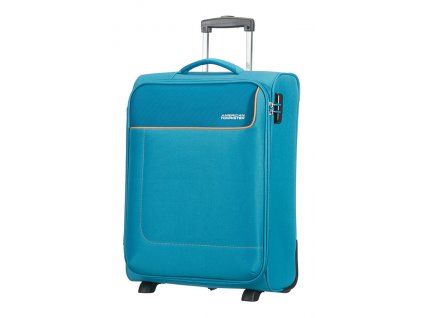 American Tourister FUNSHINE UPRIGHT 55 S - BLUE OCEAN