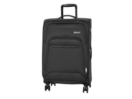 Travelite Kendo 4w M Anthracite + Sluchátka, myš nebo pouzdro