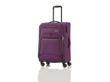 Travelite Kendo 4w M Purple + LED svítilna