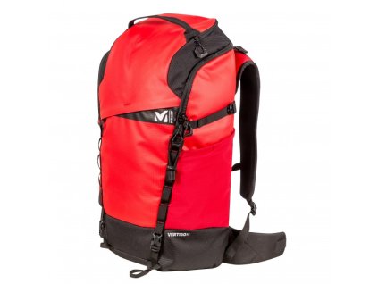 Millet VERTIGO 35 red - batoh + Sluchátka, myš nebo pouzdro