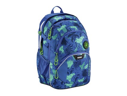 Školní batoh Coocazoo JobJobber2, Tropical Blu + LED svítilna