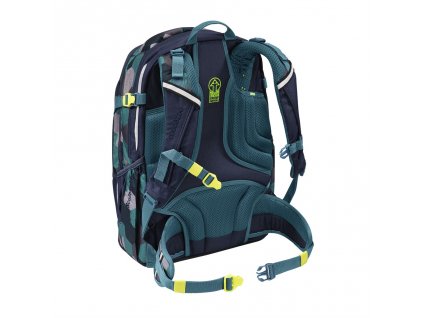 Školní batoh Coocazoo ScaleRale, Blue Geometri, certifikát AGR