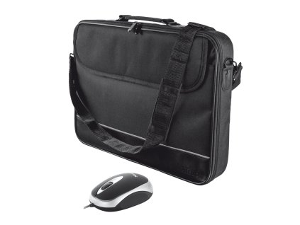 93885 2 brasna pro nb trust 15 16 notebook bag mouse