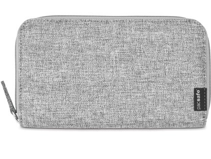 PACSAFE peneženka RFIDsafe LX250 tweed grey