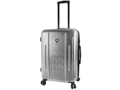 Cestovní kufr MIA TORO M1239/3-M - stříbrná + Čelová LED svítilna 3W