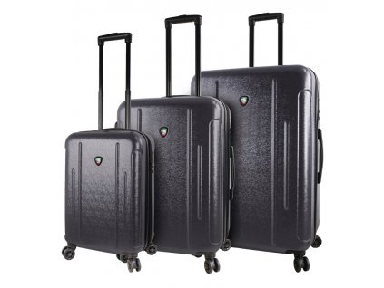 Sada cestovních kufrů MIA TORO M1239/3 - černá + LED svítilna