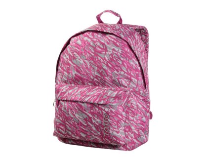 Totto Caxius Pink Scribble