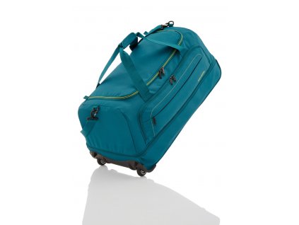 Travelite Basics Wheelbag foldable in bag Petrol