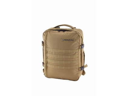 CabinZero Military 36L Desert Sand + LED svítilna