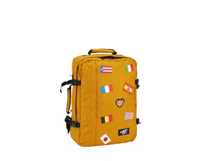 CabinZero Classic 44L Flags Orange Chill + LED svítilna