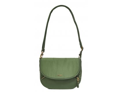 PACSAFE taška STYLESAFE CROSSBODY kombu green + LED svítilna