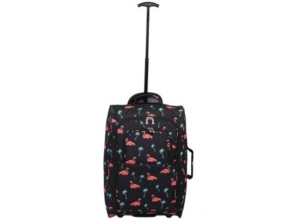 Kabinové zavazadlo CITIES T-830/1-55 - flamingo