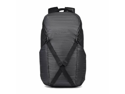 Pánský batoh PACSAFE VENTURESAFE X24 BACKPACK charcoal diamond, barva černá