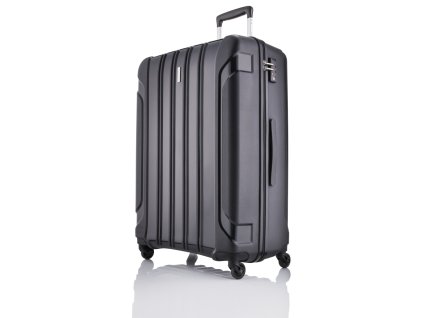 Travelite Colosso M Black + LED svítilna