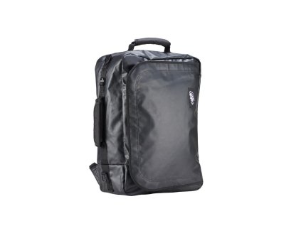 CabinZero Urban 42L Absolute Black + LED svítilna