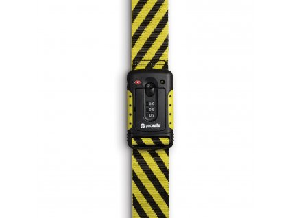 PACSAFE popruh STRAPSAFE 100 yellow/ black