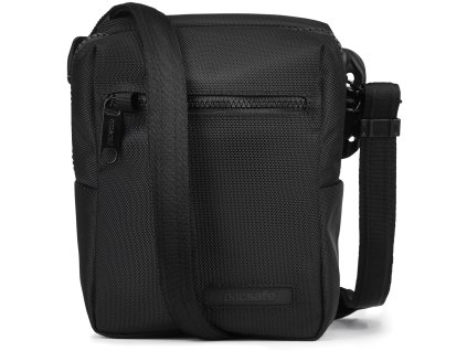PACSAFE taška INTASAFE MINI CROSSBODY black + LED svítilna