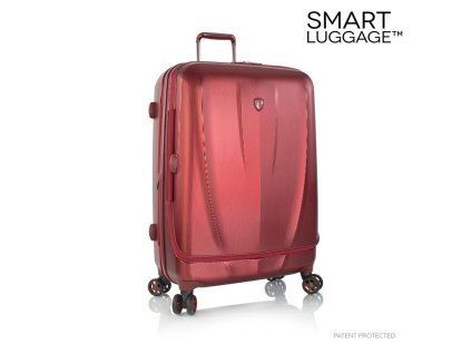 Heys Vantage Smart Luggage L Burgundy + Sluchátka, myš nebo pouzdro