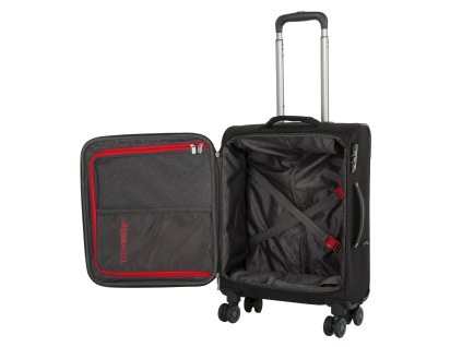 Travelite Meteor 4w S Black + Sluchátka, myš nebo pouzdro