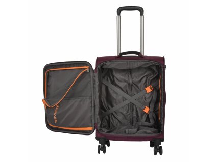 Travelite Meteor 4w S Berry + LED svítilna