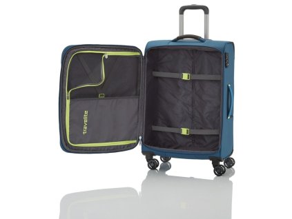 Travelite Meteor 4w M Petrol + Sluchátka, myš nebo pouzdro