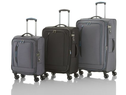 Travelite CrossLITE 4w S,M,L + BB Anthracite + LED svítilna