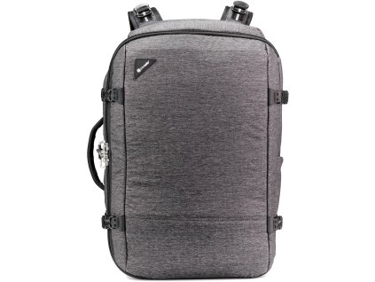 PACSAFE batoh VIBE 40L CARRY-ON BACKPACK granite melange + LED svítilna