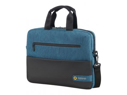 94077 5 american tourister city drift laptop bag 13 3 14 1 black blue