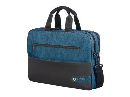 94083 3 american tourister city drift laptop bag 15 6 black blue