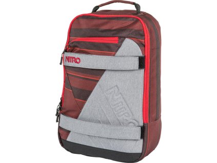 NITRO batoh AXIS red stripes