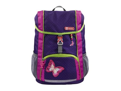 Dětský batoh Dětský Step by Step Kid, Motýlek, barva fialová ,Objem 11 - 20 litrů