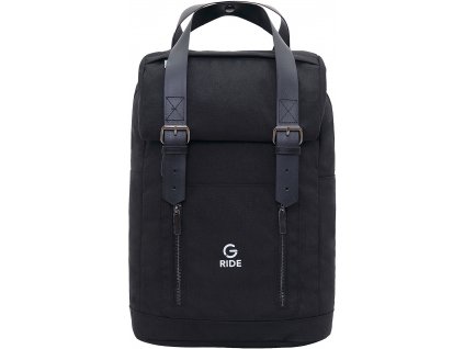 G.RIDE batoh ARTHUR 17L black essential line + LED svítilna