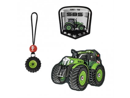 Doplňková sada obrázků MAGIC MAGS k aktovkám Space, Traktor