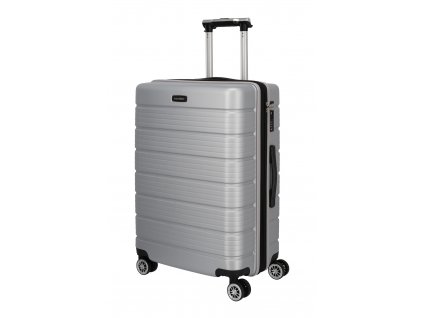 Travelite Soho 4w M Silver + LED svítilna