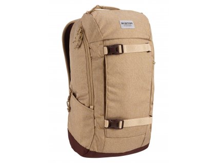 Pánský batoh Burton KILO 2.0 KELP HEATHER 27 l, barva hnědá ,Objem 21 - 30 litrů
