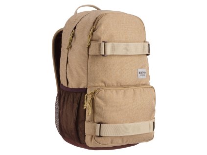 Pánský batoh Burton TREBLE YELL KELP HEATHER 21 l, barva hnědá ,Objem 21 - 30 litrů
