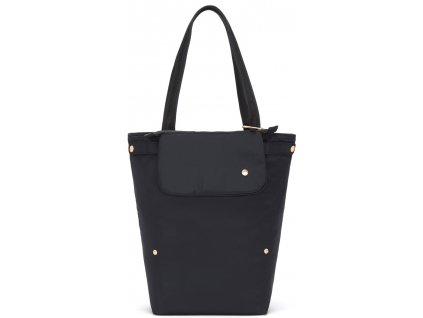 PACSAFE taška CITYSAFE CX PACKABLE VERTICAL TOTE black + LED svítilna