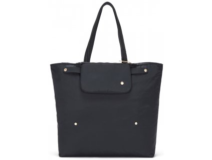 PACSAFE taška CITYSAFE CX PACKABLE HORIZONTAL TOTE black + LED svítilna