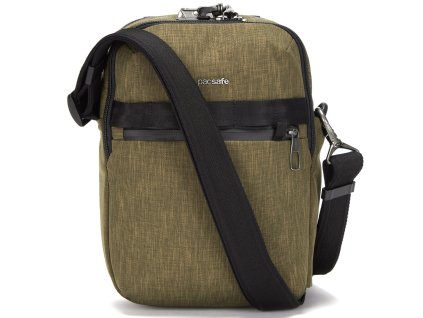 PACSAFE taška METROSAFE X VERTICAL CROSSBODY utility + LED svítilna