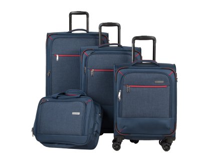 Travelite Arona S,M,L + BB Navy + LED svítilna