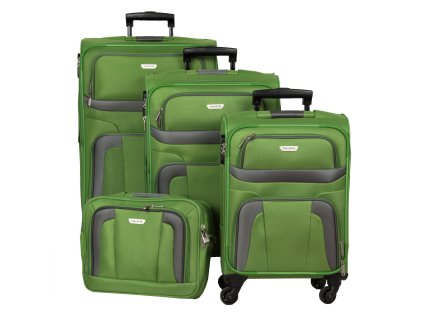 Travelite Orlando 4w S,M,L Green + Board Bag + LED svítilna