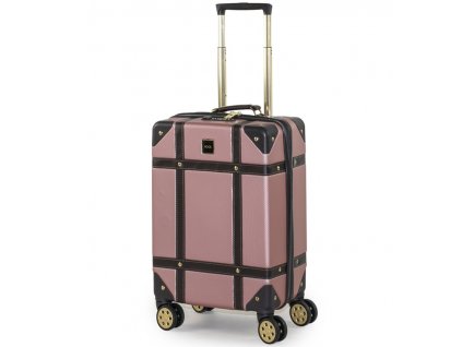 Kabinové zavazadlo ROCK TR-0193/3-S ABS - růžová