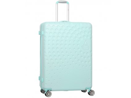 Cestovní kufr AEROLITE T-565/3-L ABS - světle zelená + Čelová LED svítilna 3W