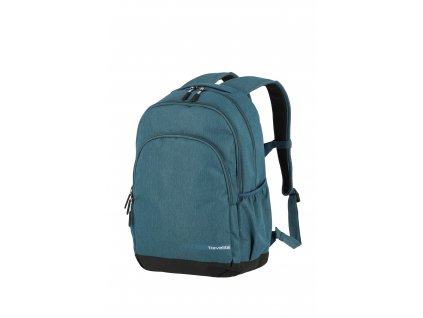 Pánský batoh Travelite Kick Off Backpack L Petrol, barva Modrá ,Objem 21 - 30 litrů