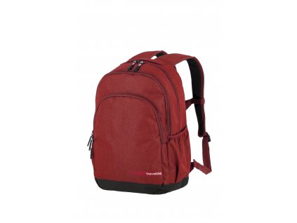 Pánský batoh Travelite Kick Off Backpack L Red, barva červená ,Objem 21 - 30 litrů
