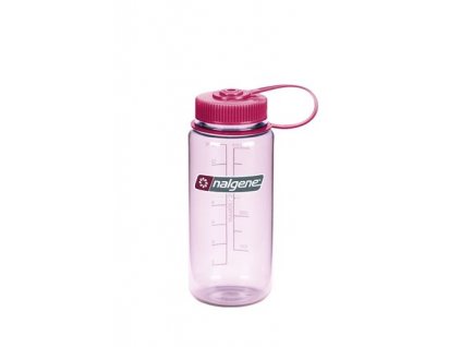 Nalgene Wide-Mouth 500 mL Clear_Pink