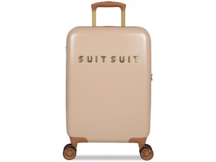 Kabinové zavazadlo SUITSUIT® TR-7108/3-S - Fab Seventies Warm Sand + LED svítilna