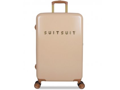 Cestovní kufr SUITSUIT® TR-7108/3-M - Fab Seventies Warm Sand + LED svítilna